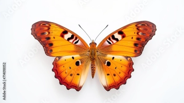 Fototapeta butterfly on white background