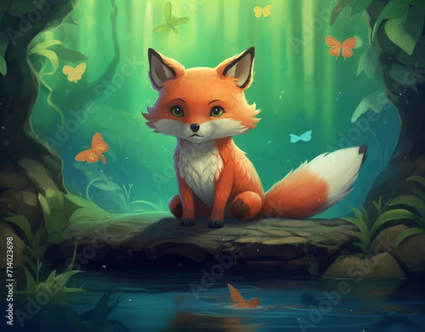 Fototapeta cat and mouse