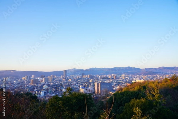 Obraz 虎渓公園から眺める多治見市の街並み