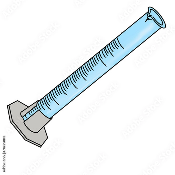 Obraz razor blade illustration