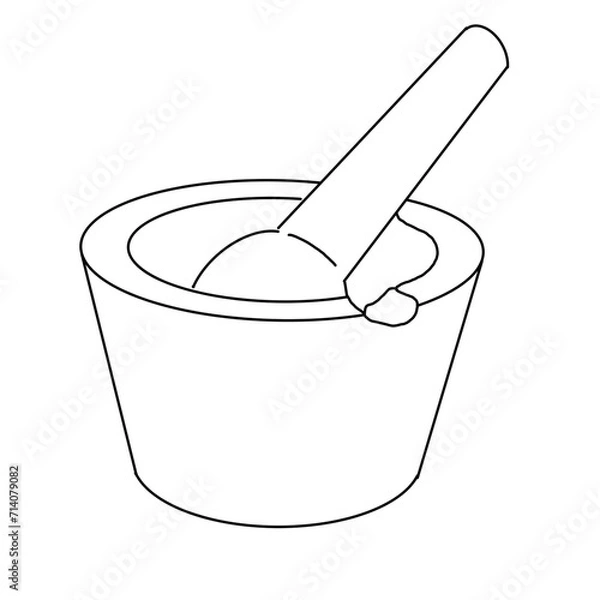 Obraz mortar and pestle