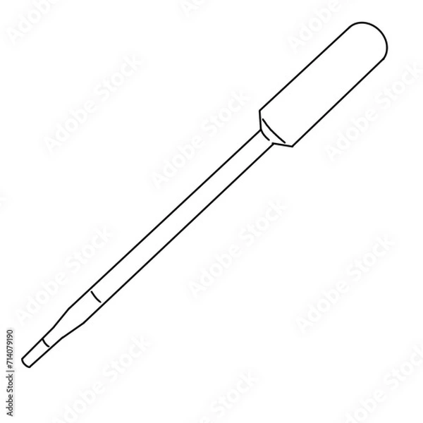 Obraz screwdriver isolated on white background