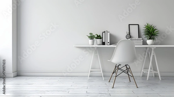 Fototapeta Minimalistic Office