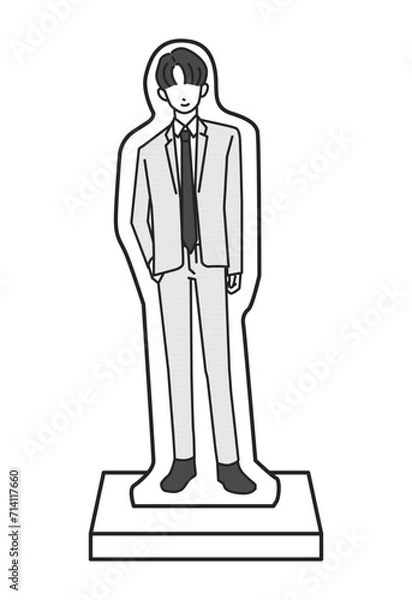 Obraz アイドルのアクリルスタンド