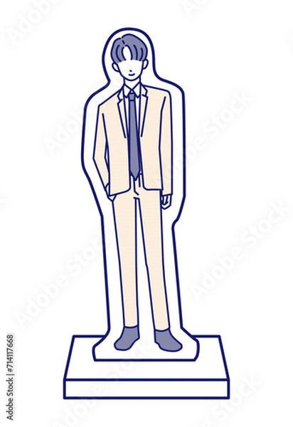 Obraz アイドルのアクリルスタンド