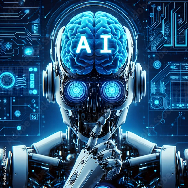 Fototapeta Artificial intelligence