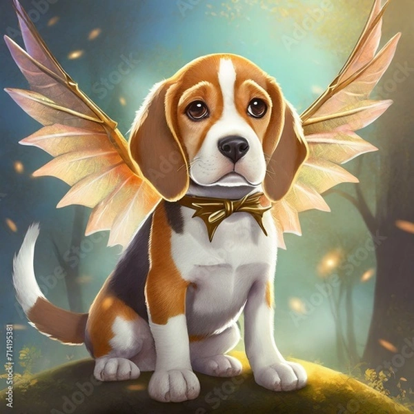 Obraz Dragon beagle