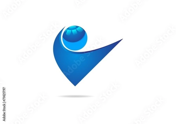 Obraz Icon, logo, business
