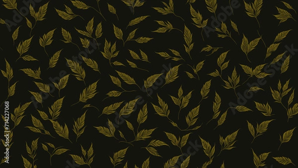Obraz Background made of leaves