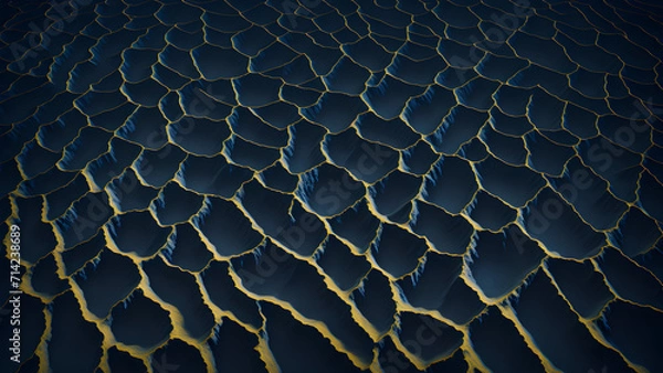 Obraz Strange crater texture