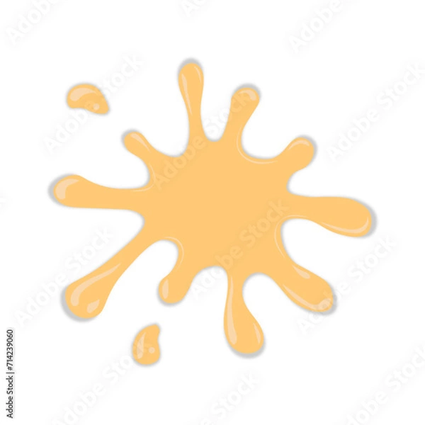 Fototapeta Blot. Splash, splashes of paint. Drops of splashes of paint.