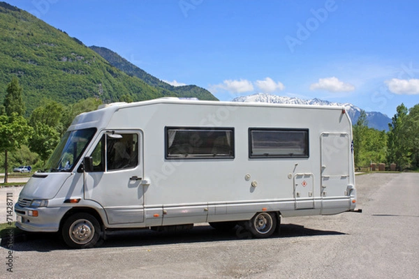 Fototapeta camper van