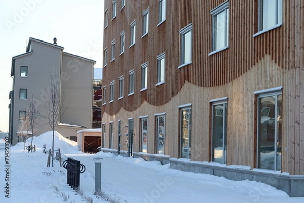 Obraz winter in the city