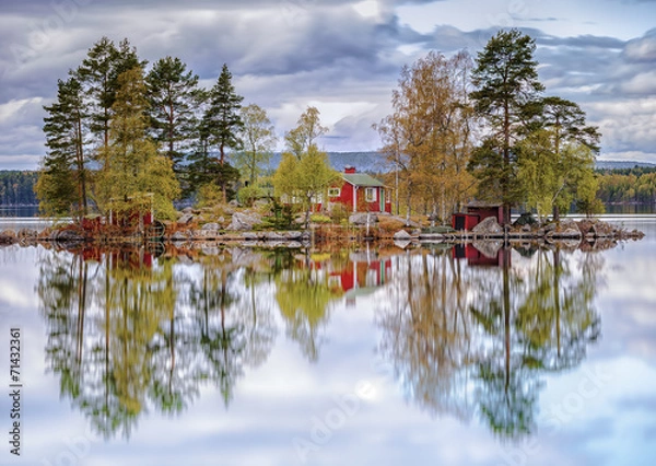 Fototapeta Mirror Lake