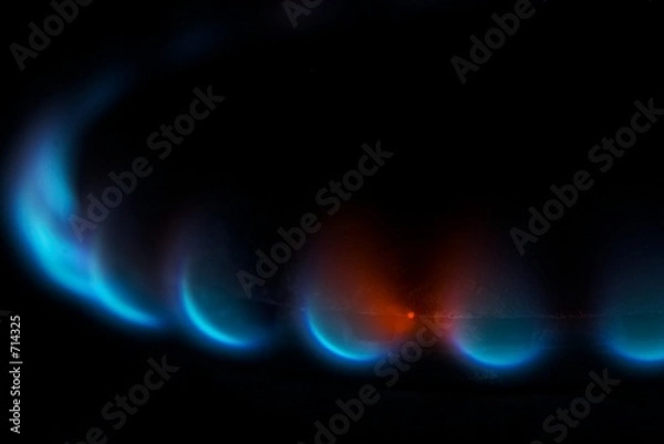 Obraz methane gas flame