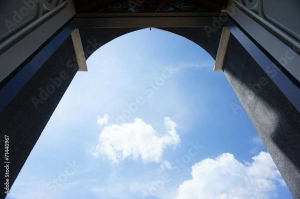 Obraz Open the door to sky