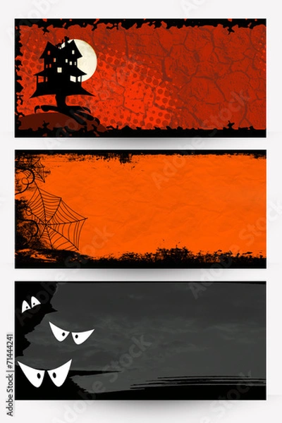 Fototapeta halloween banners