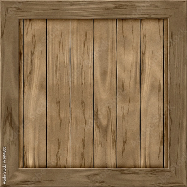 Obraz Wood crate generated hires texture