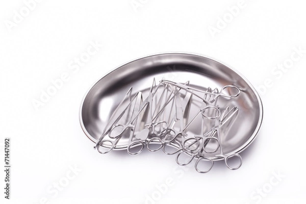 Obraz isolated surgical instruments