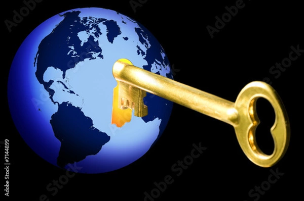 Obraz Key to the world