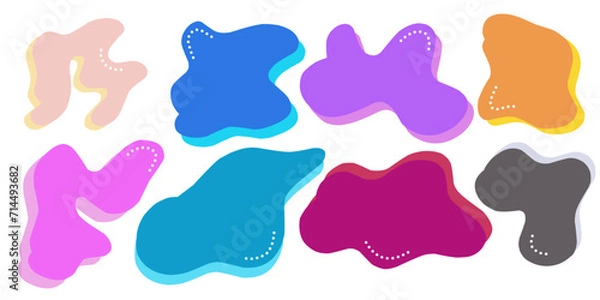 Obraz Set Collection Design Element  Callout Text Background