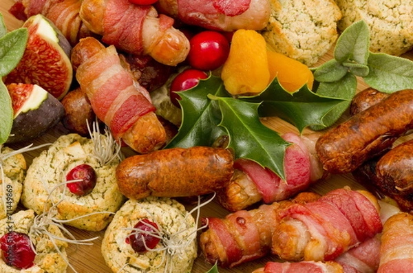 Obraz Christmas Dinner Garnish