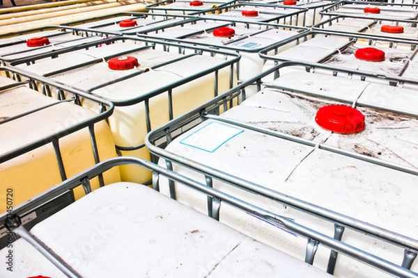 Obraz IBC containe rtop view