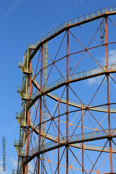 Obraz Treppen am Gasometer III