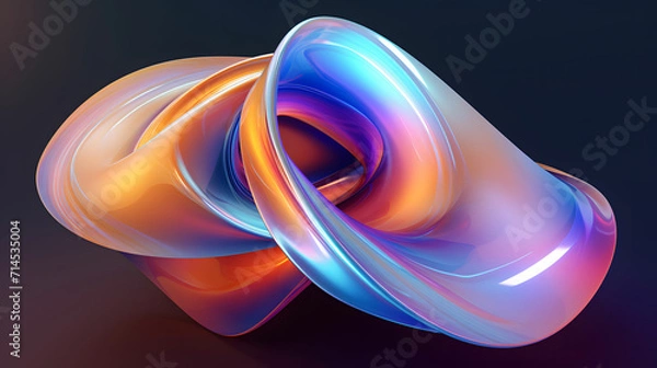 Obraz 3d Abstract Shape.