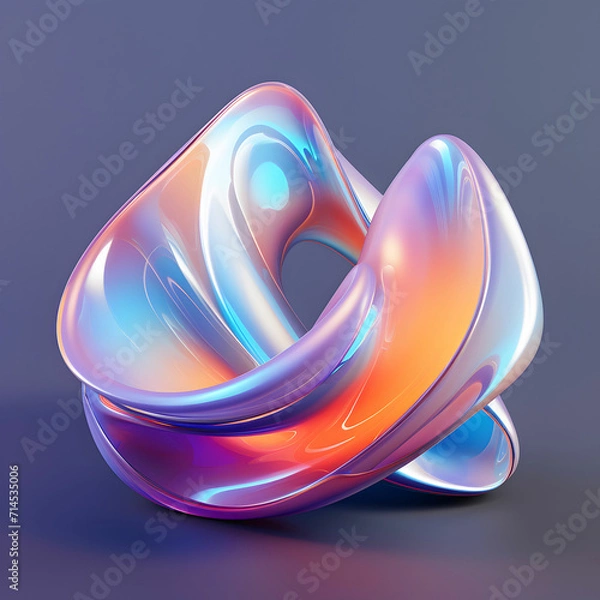 Obraz 3d Abstract Shape.
