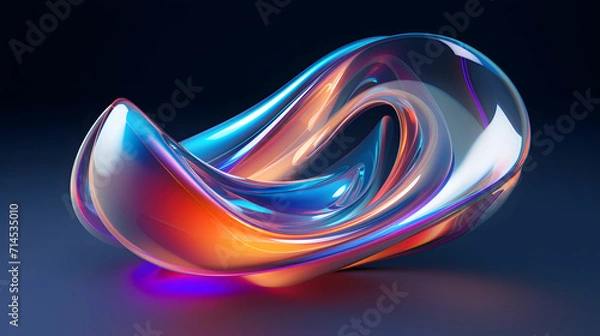 Obraz 3d Abstract Shape.