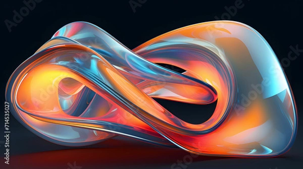 Obraz 3d Abstract Shape.