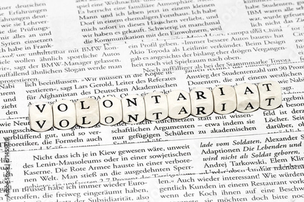 Fototapeta Volontariat