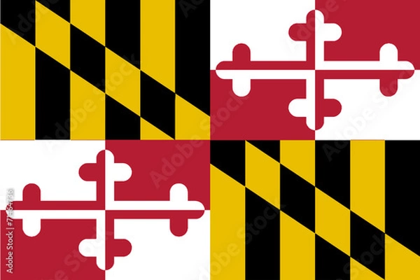 Obraz Maryland State Flag