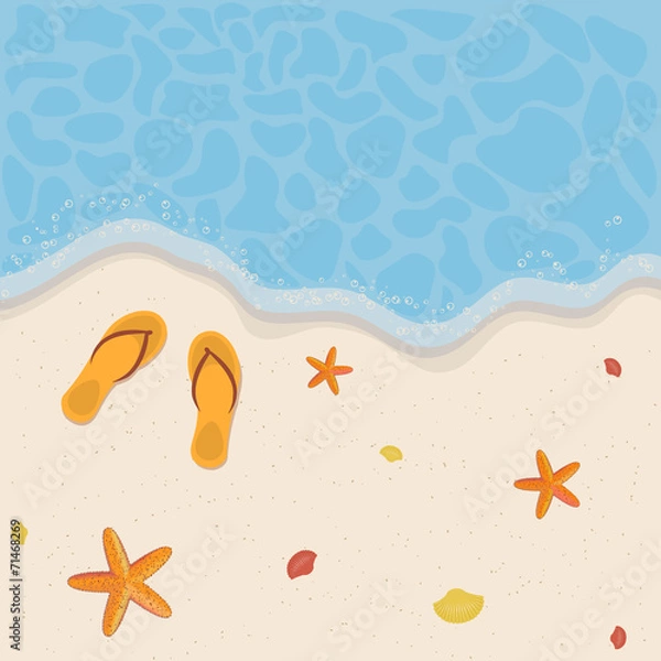 Obraz Summer beach