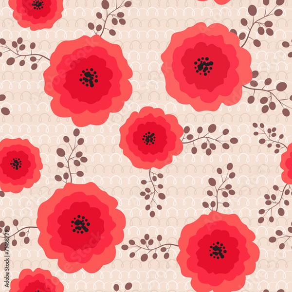 Fototapeta Red poppy