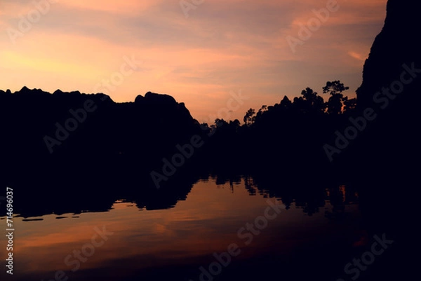 Obraz Sunrise in the mountains