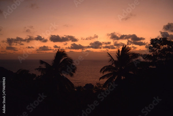 Obraz sunset at the beach