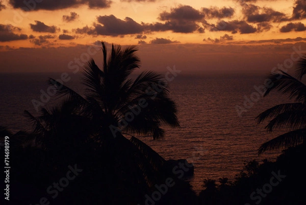 Obraz sunset on the beach