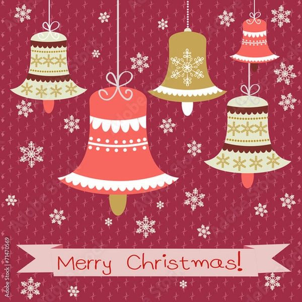 Obraz Christmass background