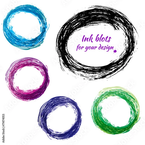 Obraz Brush strokes.