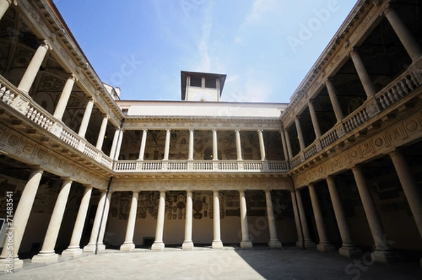 Obraz Courtyard of University