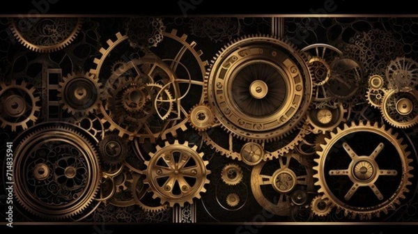 Obraz Mechamism, KI generated