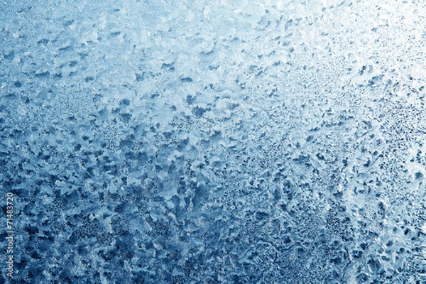 Fototapeta Frozen Window Texture