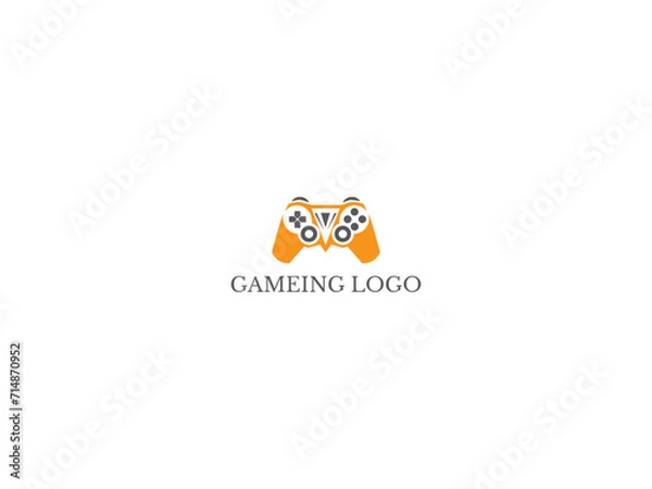 Fototapeta premium gameing logo vector, vector and illustration,