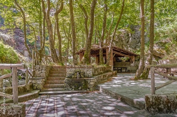 Obraz Picnic area, Sicily ,Italy.
