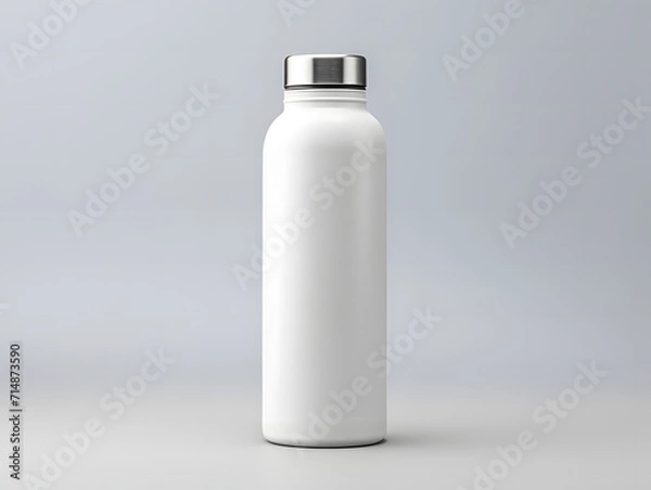 Obraz 3D blank water bottle mockup