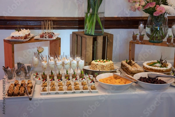 Obraz Buffet de postres