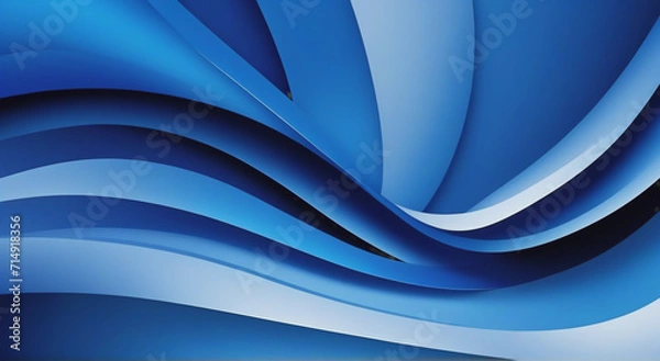 Obraz abstract blue background