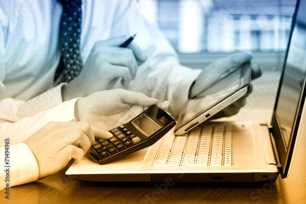 Fototapeta Business accounting